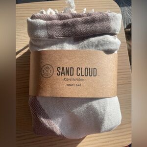 Sand Cloud Towel Bag, brand new Taupe